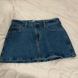 NWT hollister jean skirt
